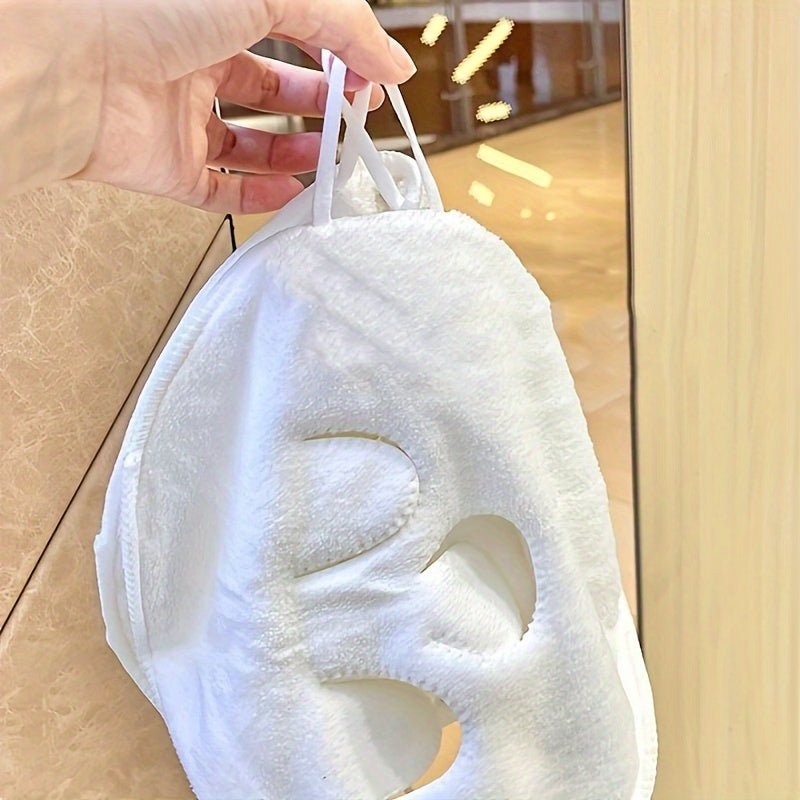 1pc Reusable Hot and Cold Facial Mask Towel for Skin Care - HazMarket