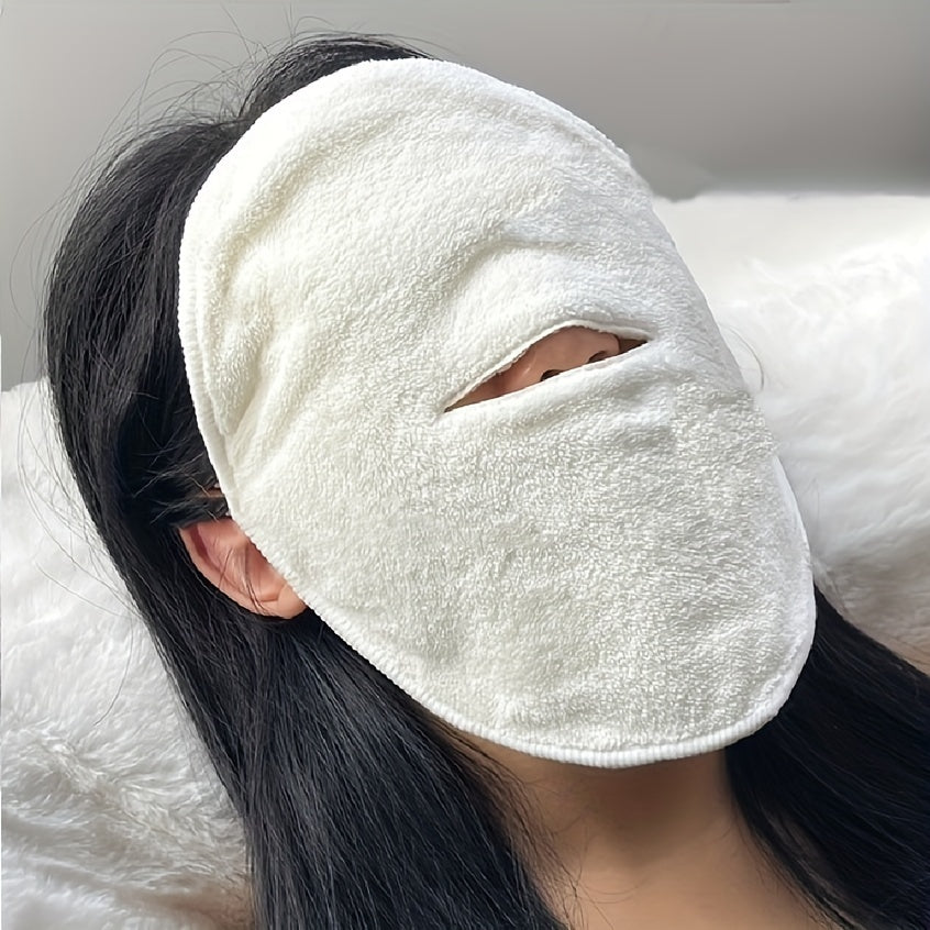 1pc Reusable Hot and Cold Facial Mask Towel for Skin Care - HazMarket