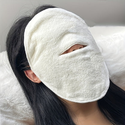 1pc Reusable Hot and Cold Facial Mask Towel for Skin Care - HazMarket