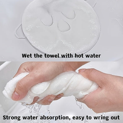 1pc Reusable Hot and Cold Facial Mask Towel for Skin Care - HazMarket