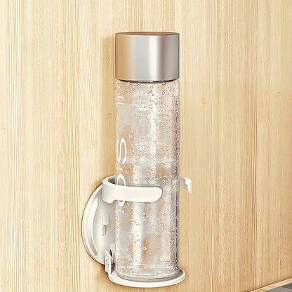 1pc White ABS Plastic Folding Cup Holder - HazMarket