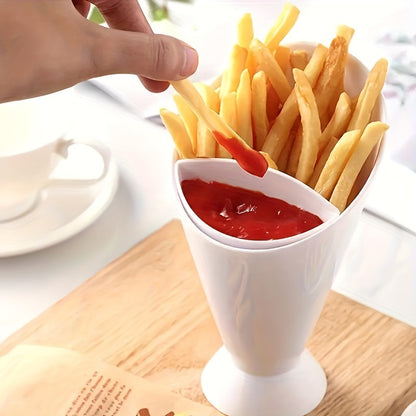 French Fries & Vegetable Salad Cup