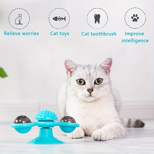 Fun Rotating Cat Toy