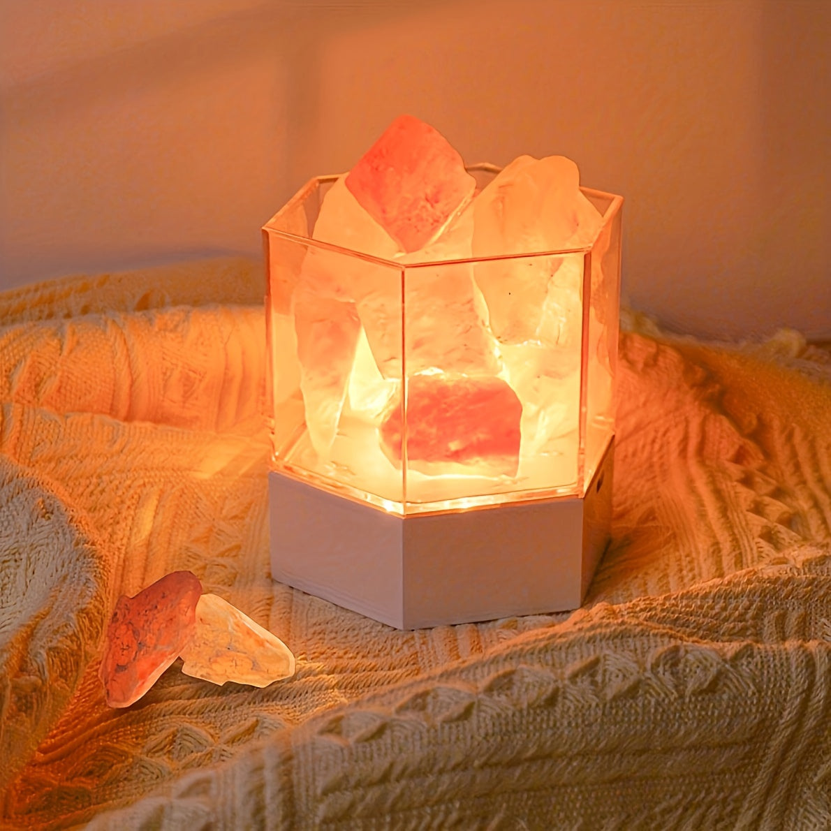 Modern Himalayan Salt LED Night Light