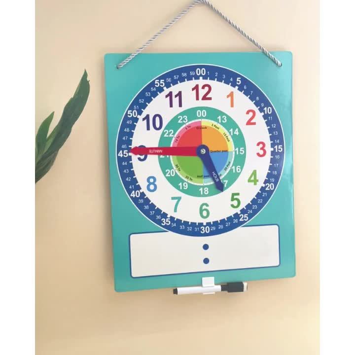 Writable Teaching Clock