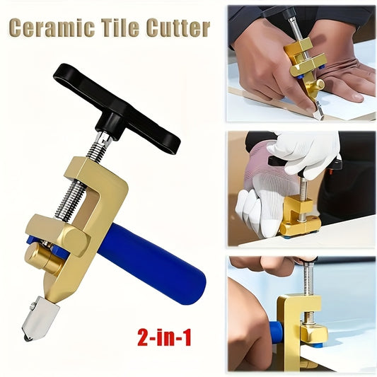2-in-1 High Precision Glass & Ceramic Tile Cutter
