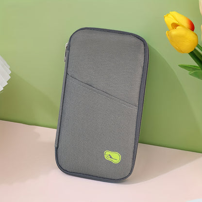Multi-Compartment Passport Organizer