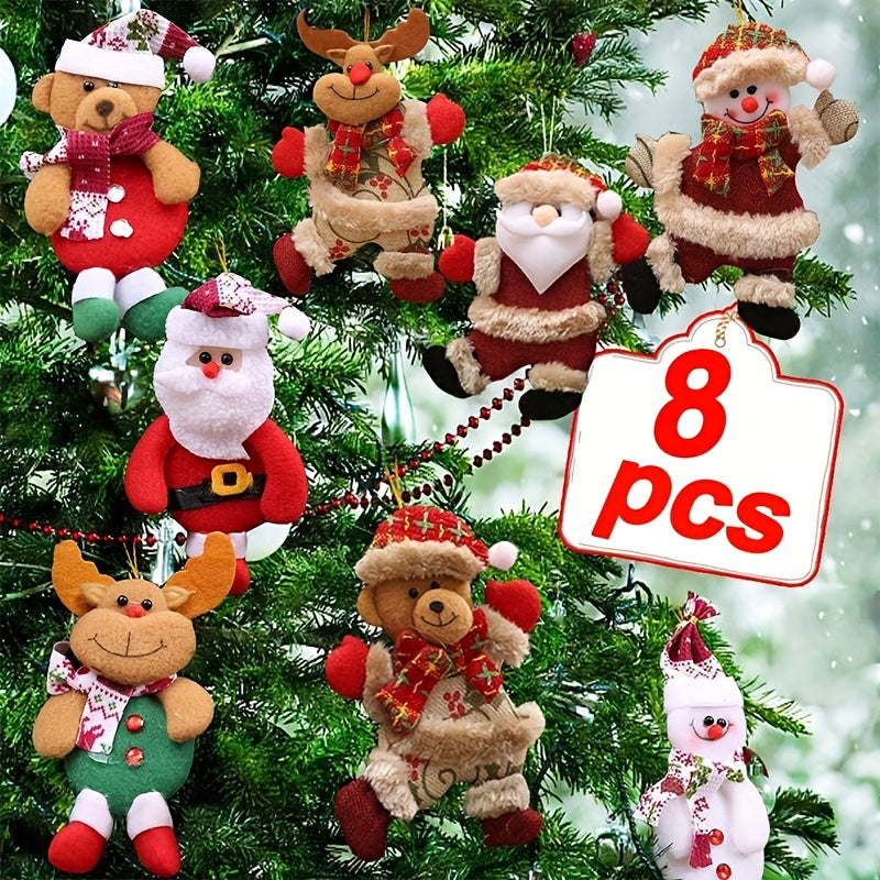8pcs Christmas Tree Ornaments