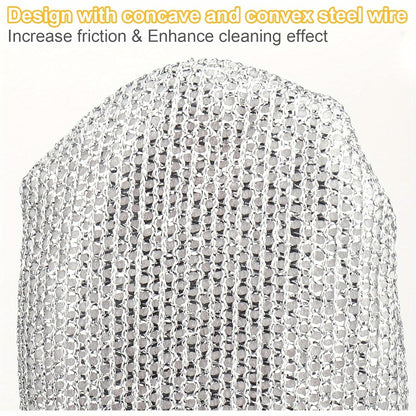 Multipurpose Scrubbing Wire Cleaning Cloth 2pairs