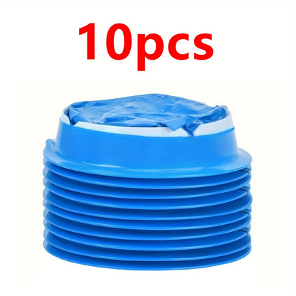 10pcs Leak-Proof Disposable Vomit Bags for Travel