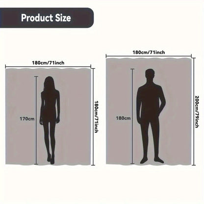 Modern Folding Divider Curtain with Hooks