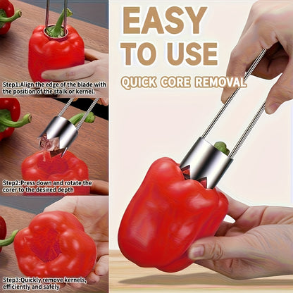 Stainless Steel Fruit and Vegetable Core Remover