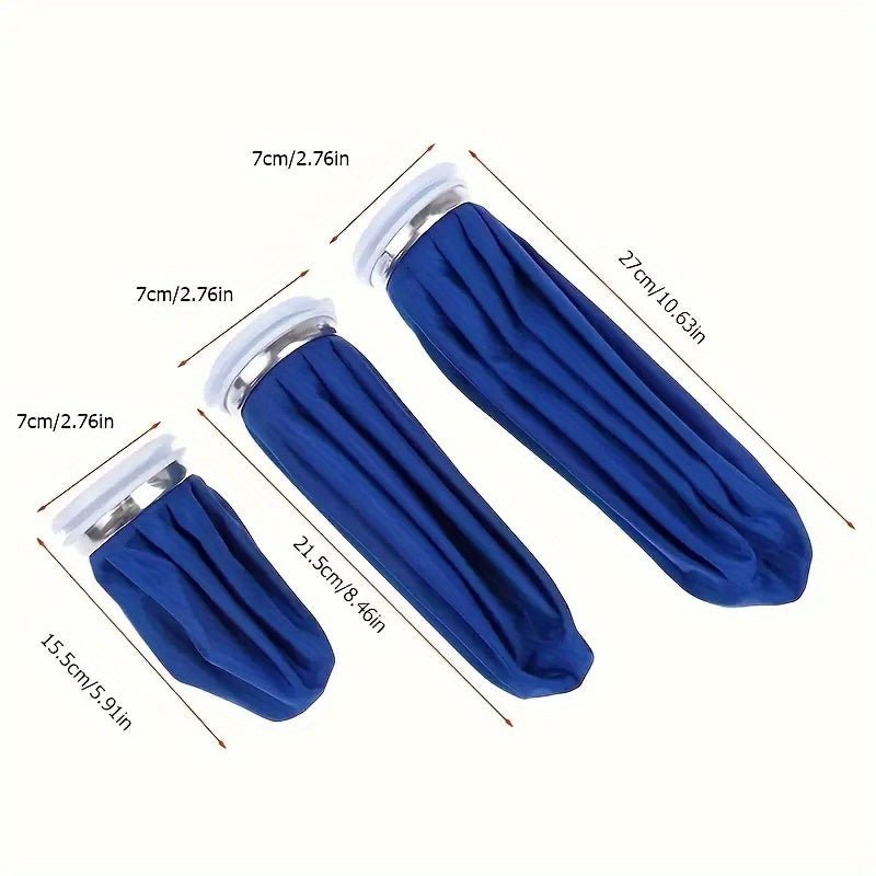 2pcs Reusable Ice Pack Wraps with Adjustable Strap - HazMarket