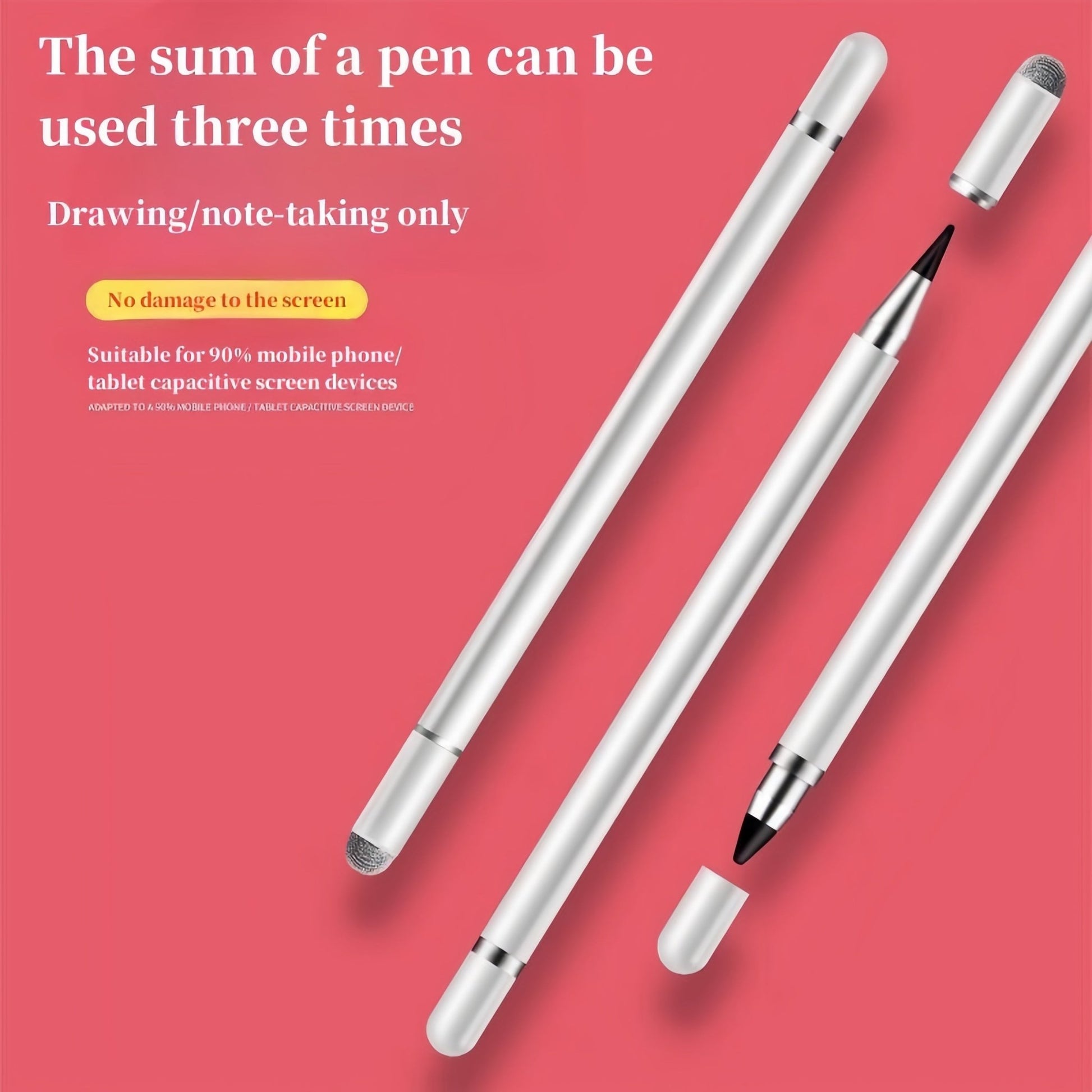 3 - in - 1 High Precision Universal Touch Screen Stylus - HazMarket