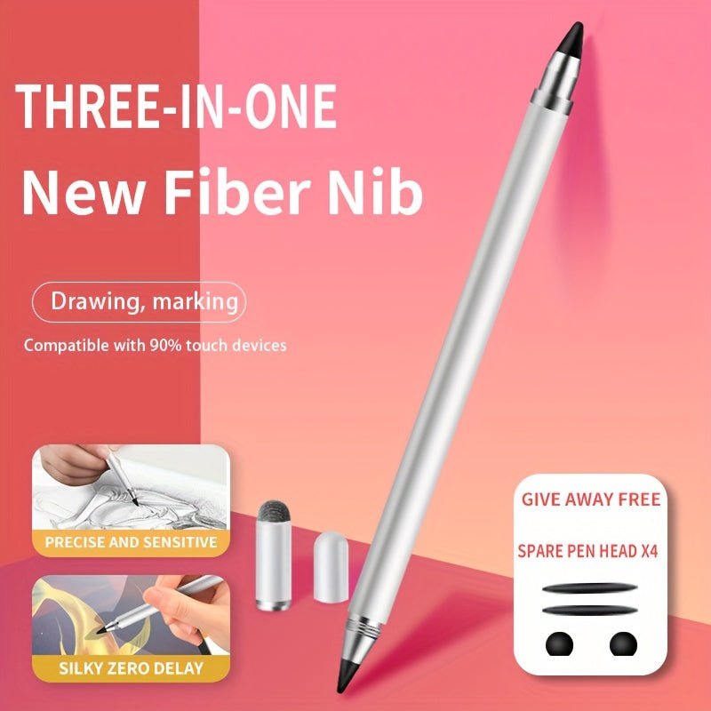3 - in - 1 High Precision Universal Touch Screen Stylus - HazMarket