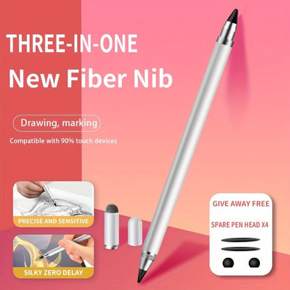3 - in - 1 High Precision Universal Touch Screen Stylus - HazMarket