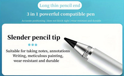 3 - in - 1 High Precision Universal Touch Screen Stylus - HazMarket