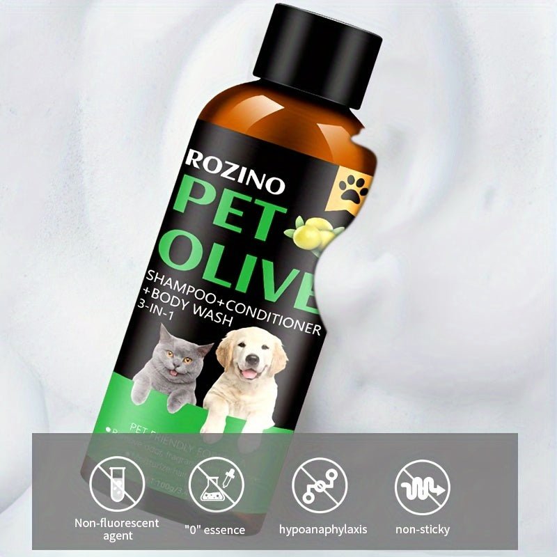3 - in - 1 Pet Grooming Shampoo & Conditioner - HazMarket