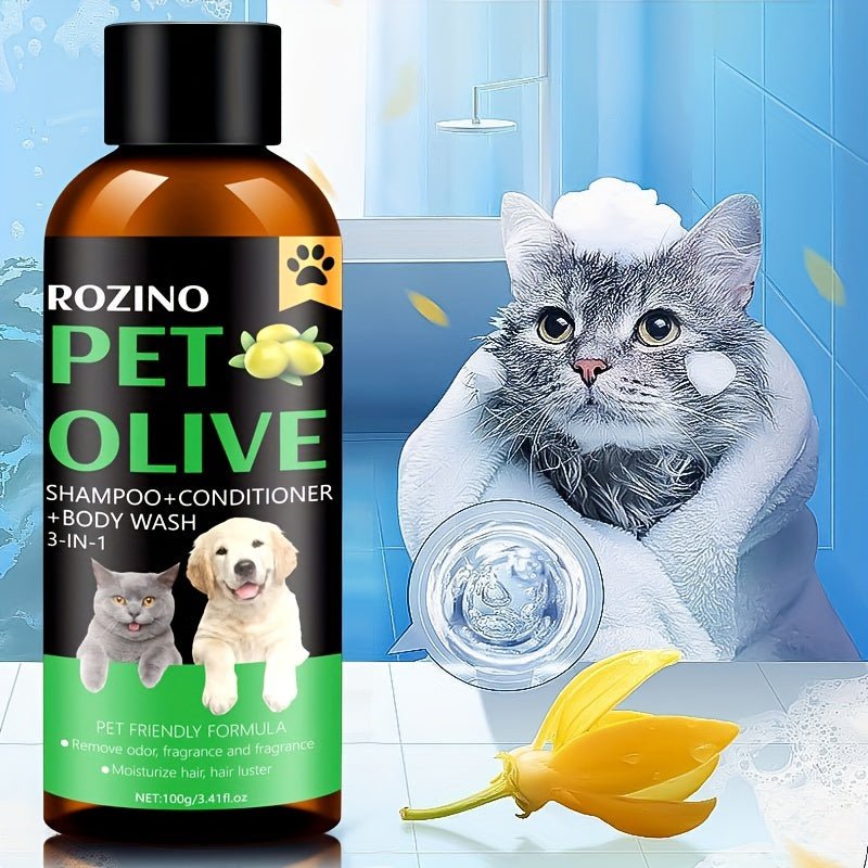 3 - in - 1 Pet Grooming Shampoo & Conditioner - HazMarket