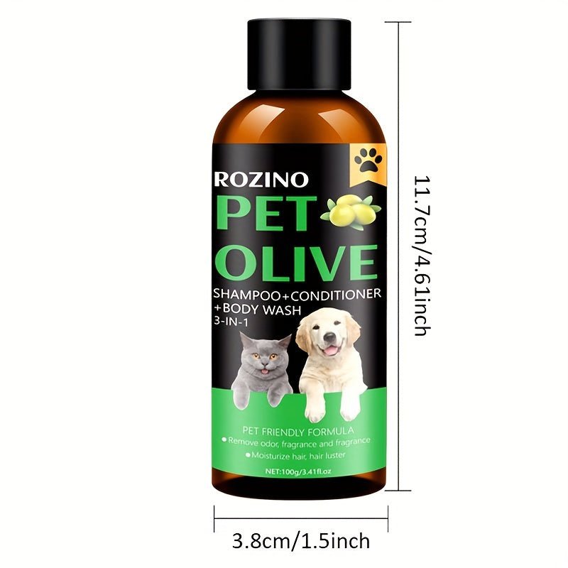 3 - in - 1 Pet Grooming Shampoo & Conditioner - HazMarket