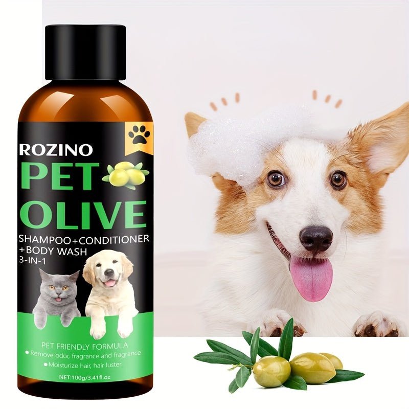 3 - in - 1 Pet Grooming Shampoo & Conditioner - HazMarket