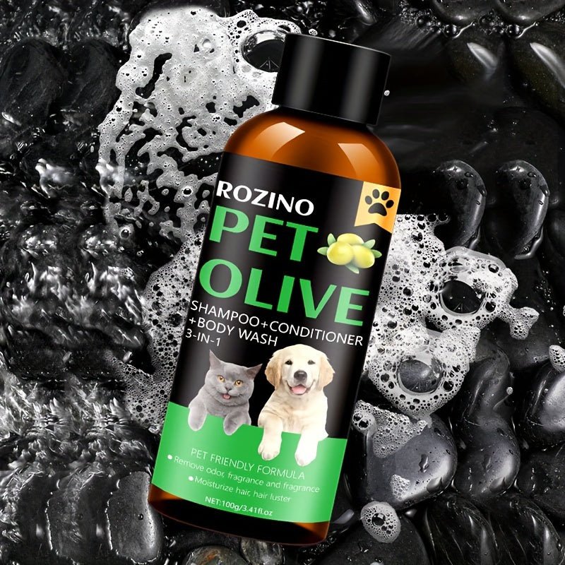 3 - in - 1 Pet Grooming Shampoo & Conditioner - HazMarket