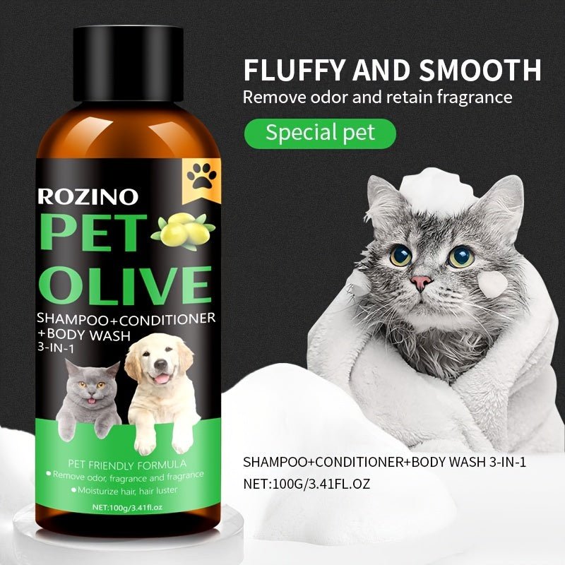 3 - in - 1 Pet Grooming Shampoo & Conditioner - HazMarket