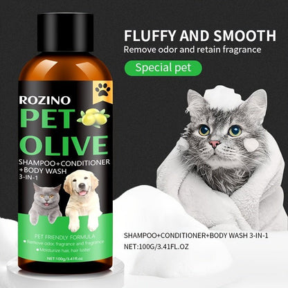 3 - in - 1 Pet Grooming Shampoo & Conditioner - HazMarket