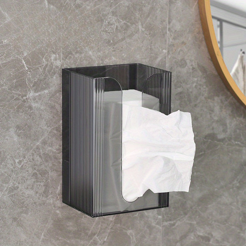 Stylish And Versatile Tissue Holder That Can Be Mounted on The Wall