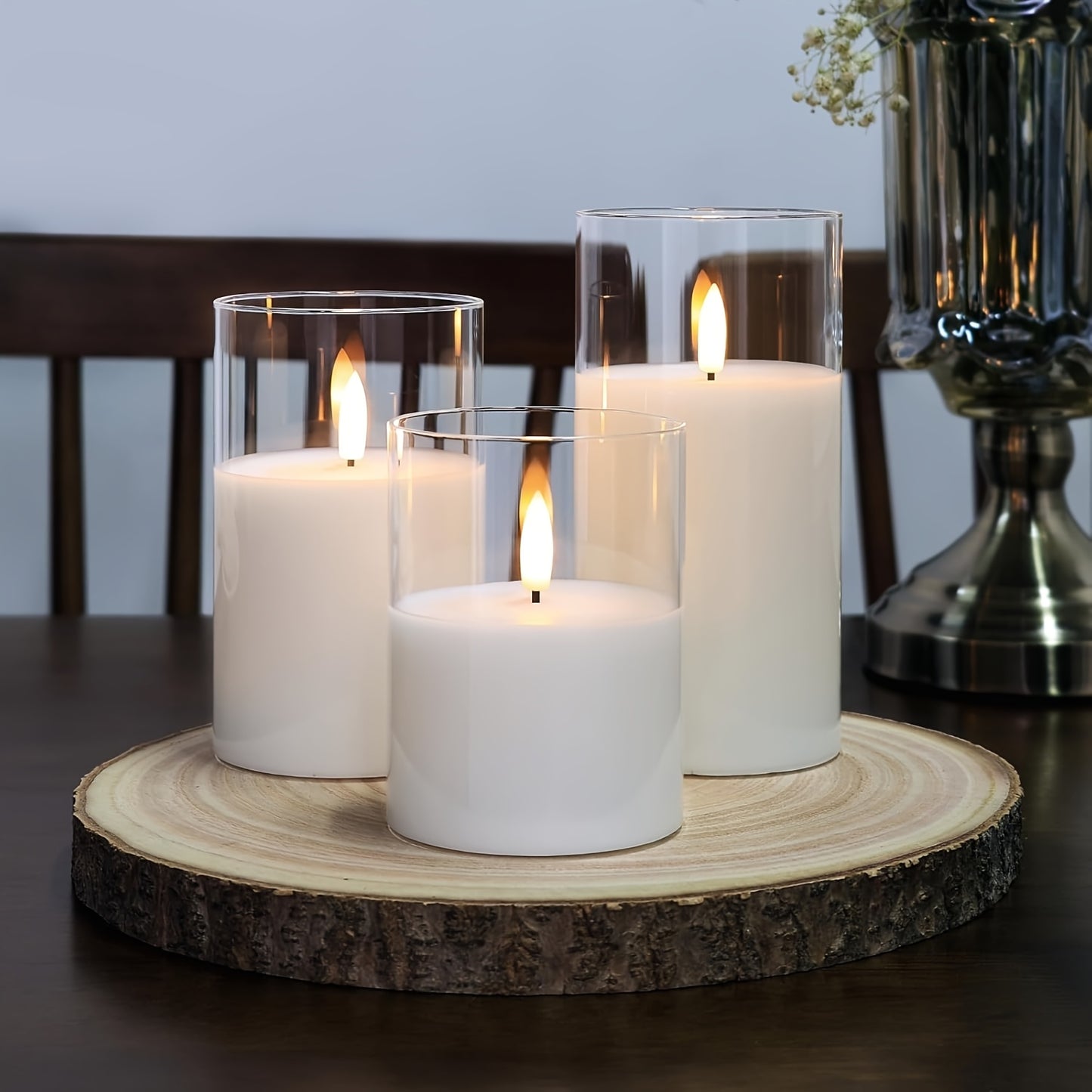 3pcs Flameless LED Electronic Candles