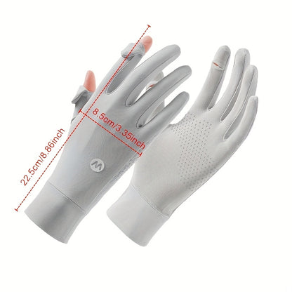 2 Pairs Women's Lightweight Stretch Gloves