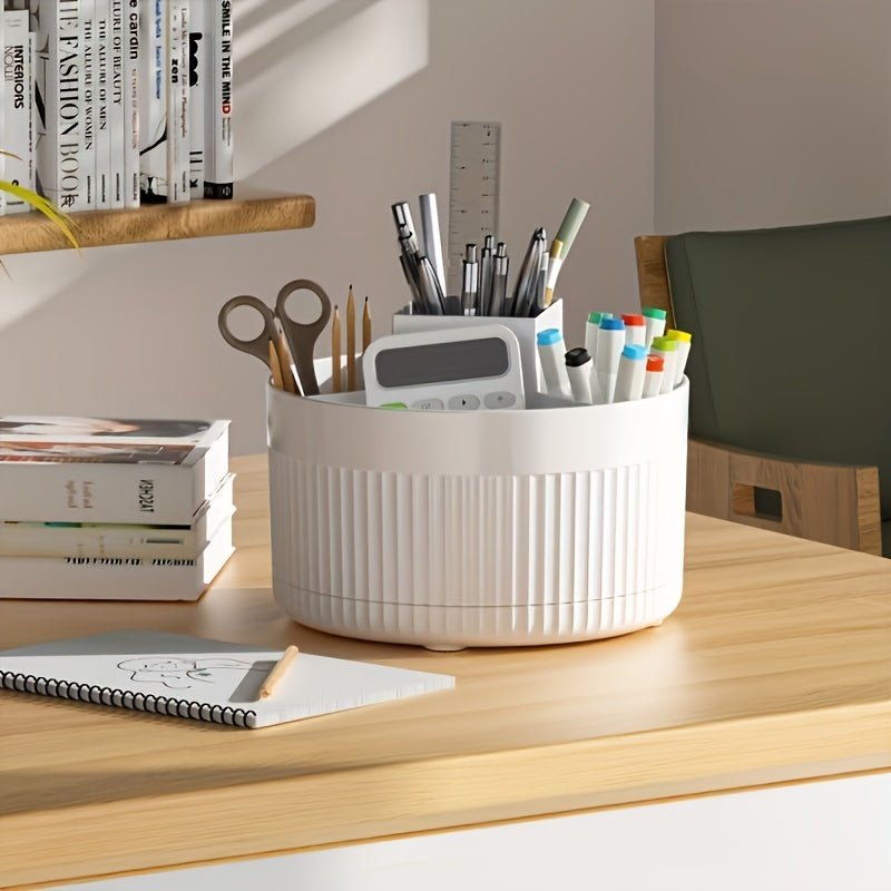 360 - Degree Rotating Makeup Organizer - HazMarket
