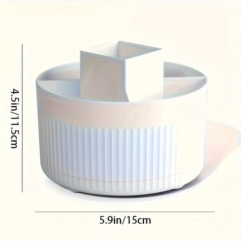 360 - Degree Rotating Makeup Organizer - HazMarket