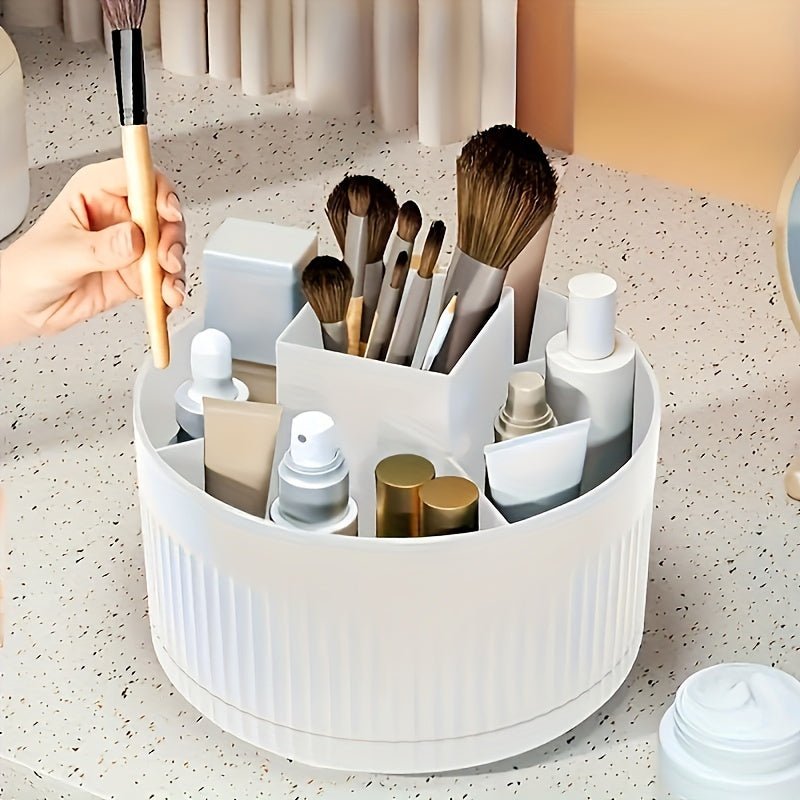 360 - Degree Rotating Makeup Organizer - HazMarket