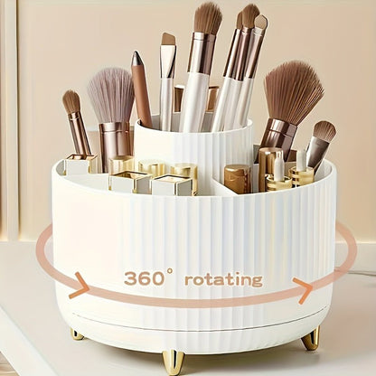 360 - Degree Rotating Makeup Organizer - HazMarket