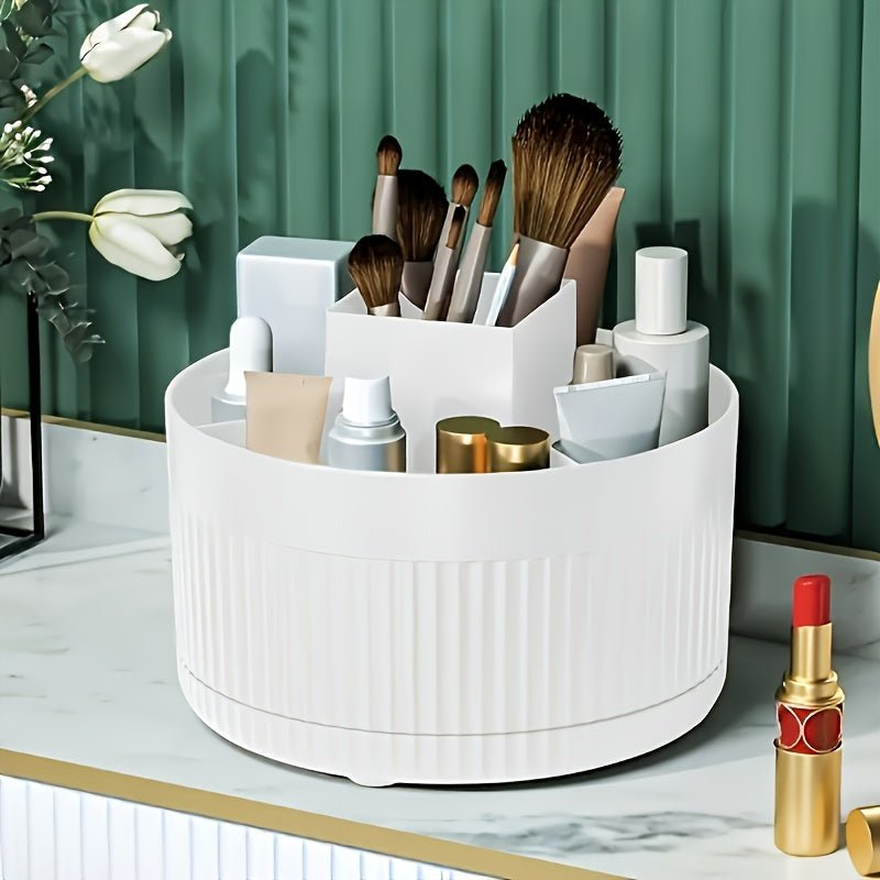 360 - Degree Rotating Makeup Organizer - HazMarket