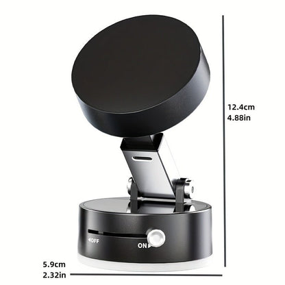 360° Rotatable Magnetic Phone Mount with Strong Vacuum Suction - HazMarket