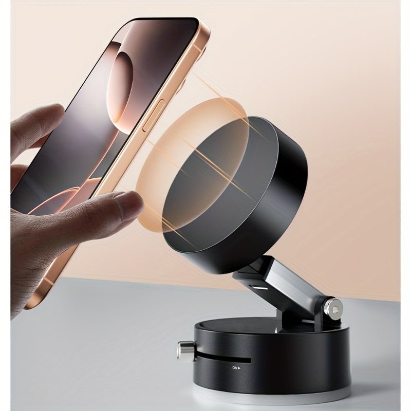 360° Rotatable Magnetic Phone Mount with Strong Vacuum Suction - HazMarket