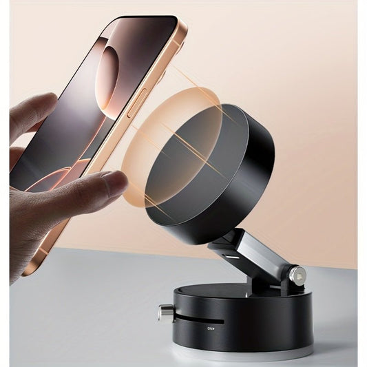 360° Rotatable Magnetic Phone Mount with Strong Vacuum Suction - HazMarket