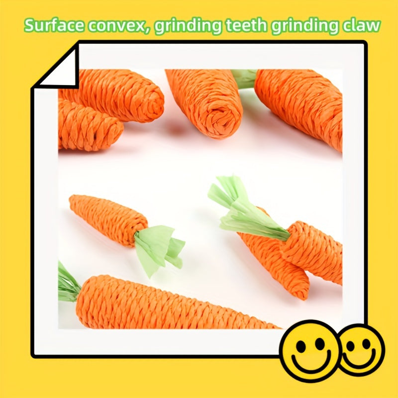 Carrot-Shaped Cat Chew Toys