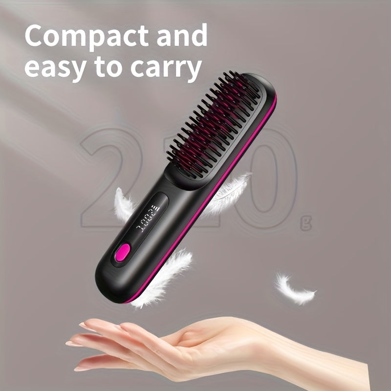 Wireless Straightener Brush