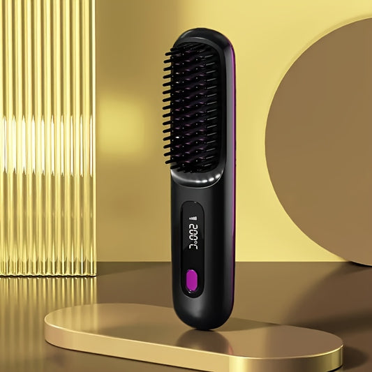 Wireless Straightener Brush