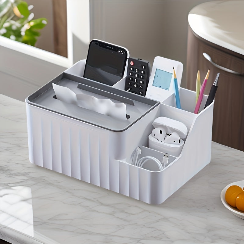 Multifunctional Storage Box with a Tissue Holder