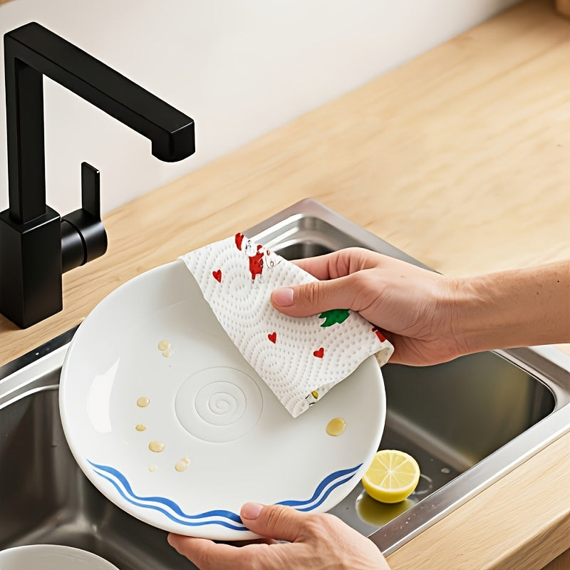 Thickened 3-Layer Christmas Kitchen Paper