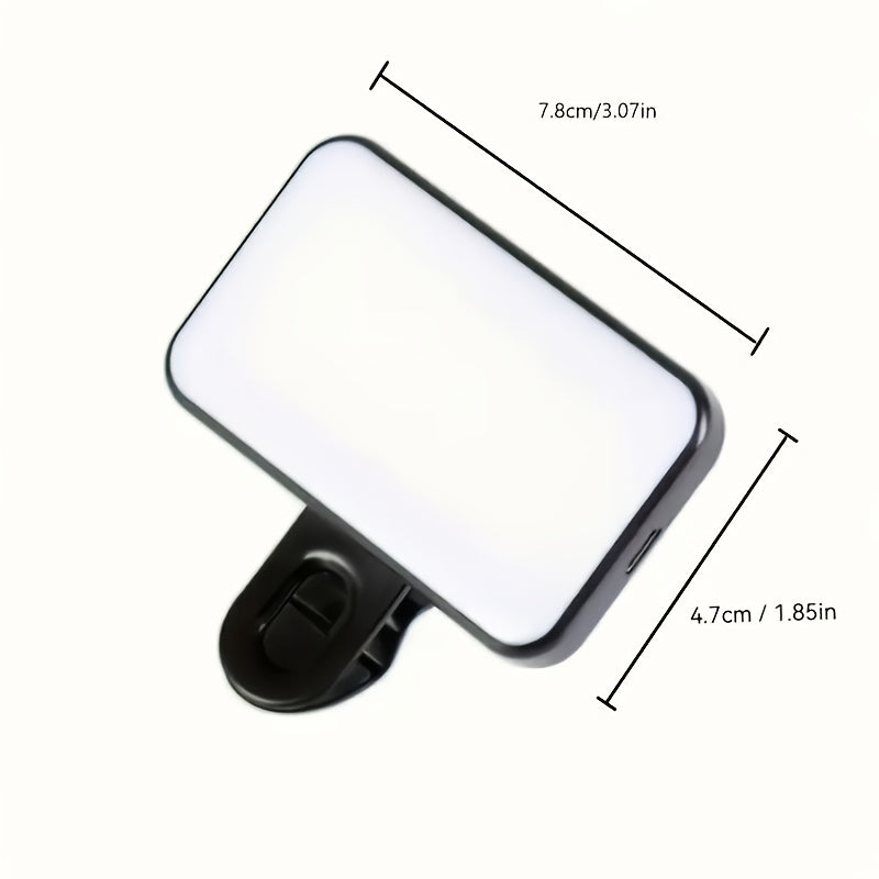 Mini Portable LED Selfie Lights with Adjusted Colors