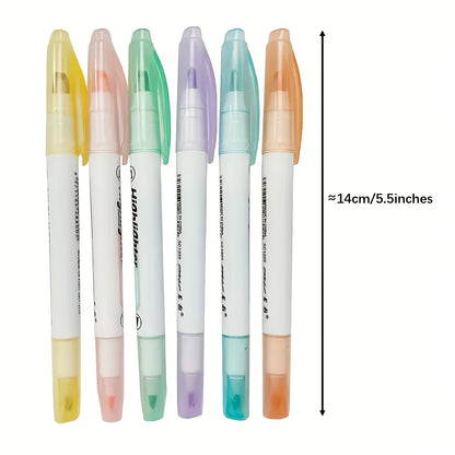 6pcs Visible Window Highlighter
