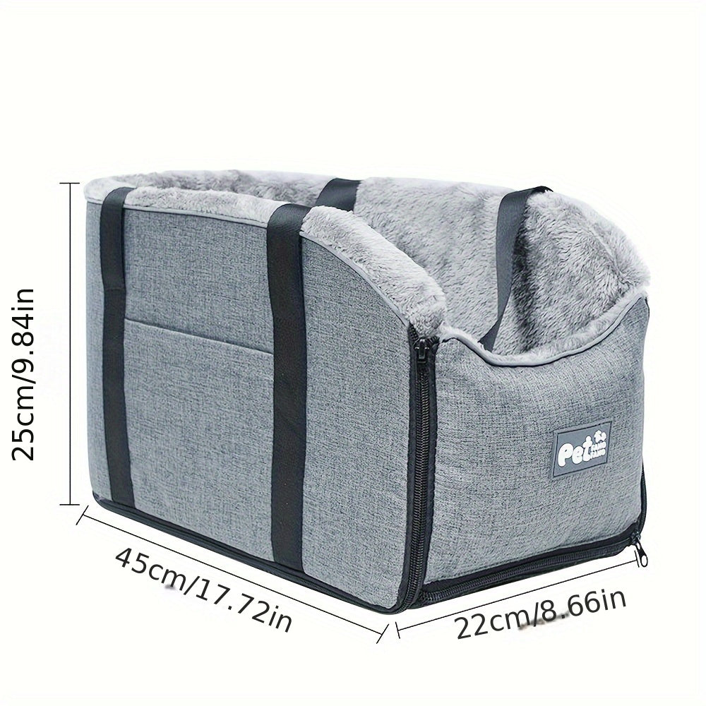 Portable Dog & Cat Travel Bag with Secure Buckle Closure