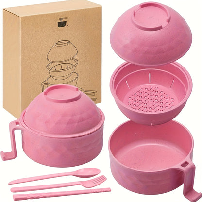1 Set Microwave Ramen Cooker Set