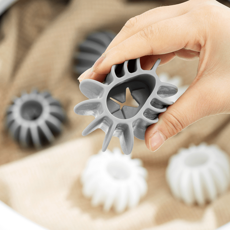 Anti-Tangle Soft Washing Machine Balls for Wrinkle-Free Clothes