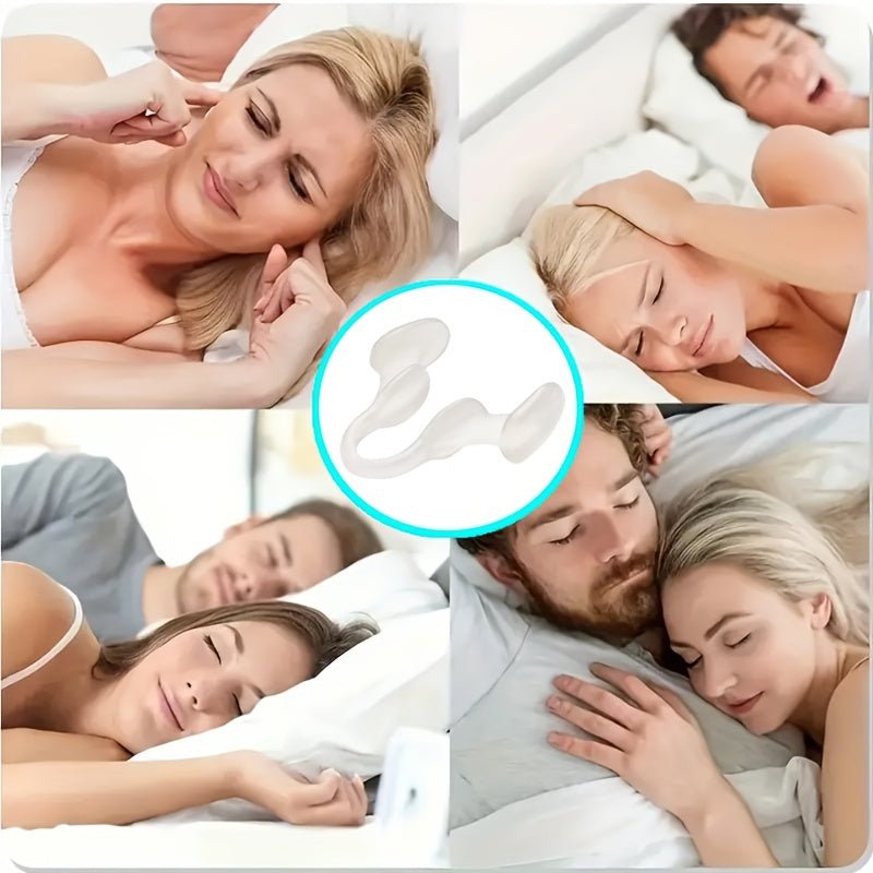 3pcs Soft Nasal Dilator for Snoring Relief - Gentle Expansion, Enhanced Breathing, Anti - Snore Solution, Reusable & Durable, Odorless, Power - Free Snore Stopper for Restful Sleep - HazMarket